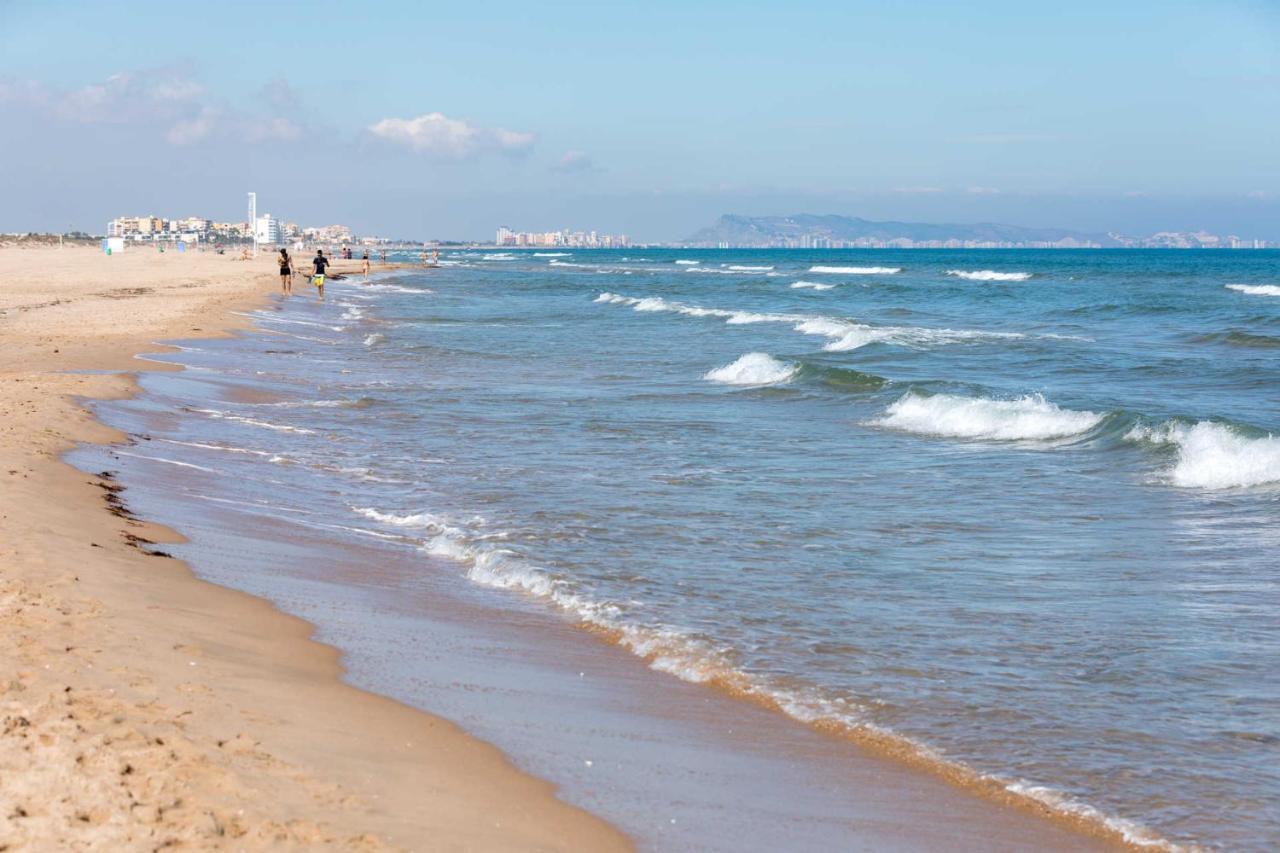 Apartamento 1ª Linea En Playa De Gandia Buitenkant foto